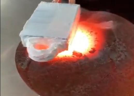 手持式高频芭乐污视频加热机 工件表面淬火退火测试