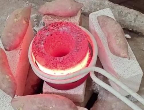 超高频芭乐污视频加热机频率为800Khz打样测试